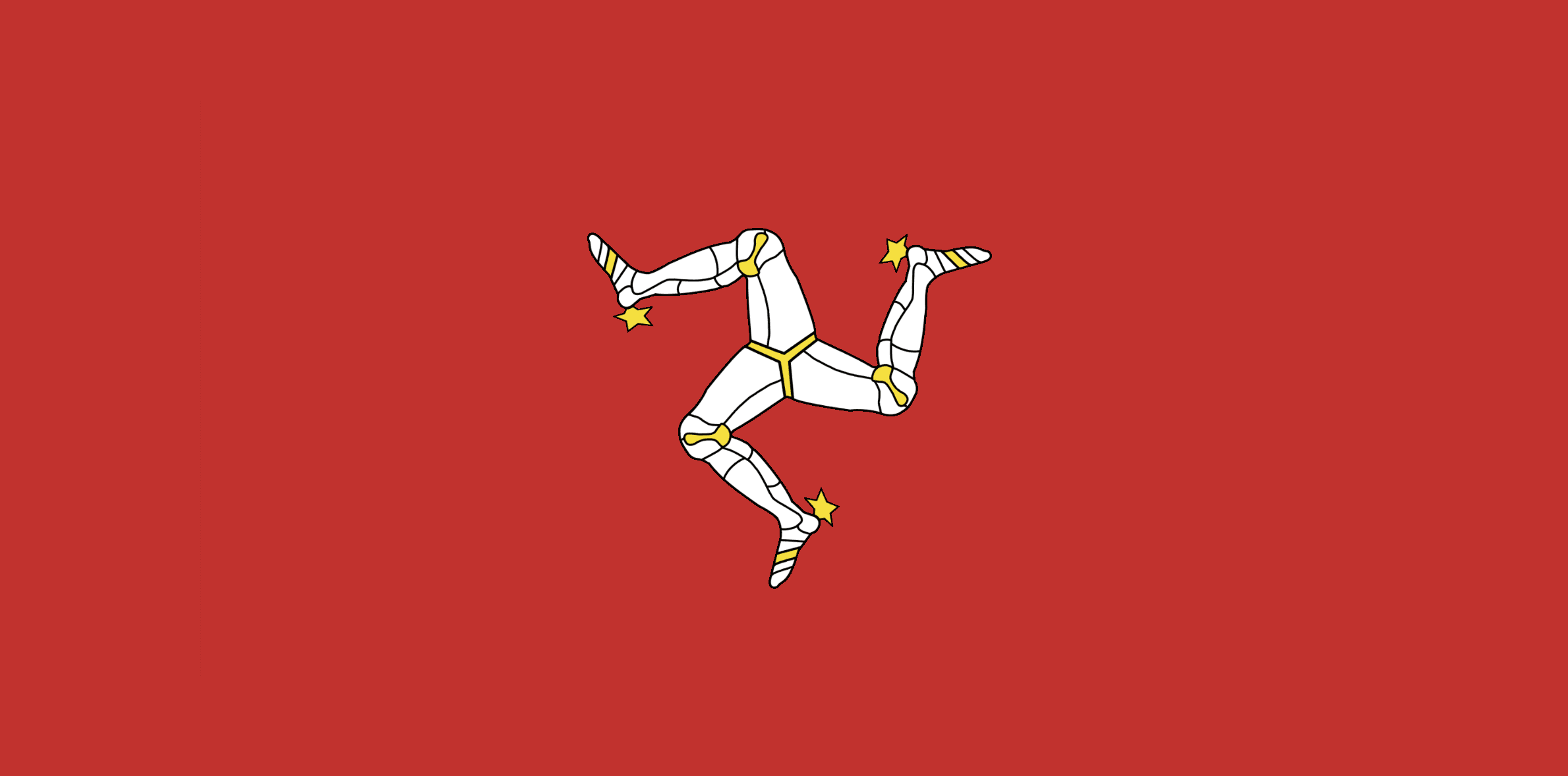 Flag Isle of Man