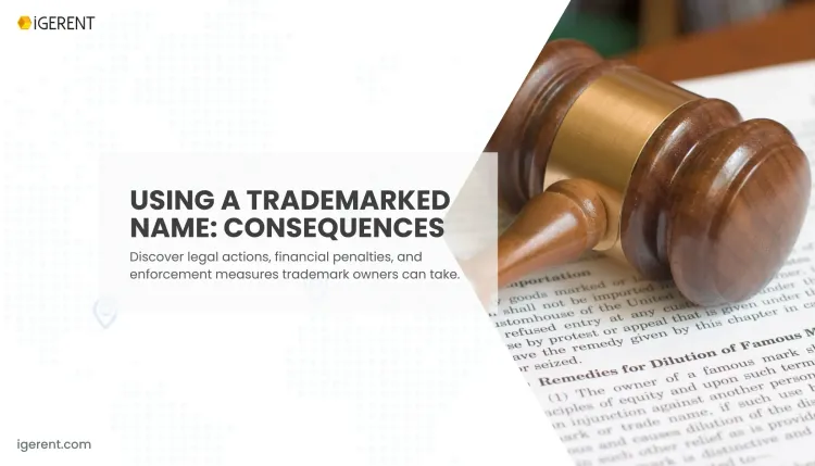 What happens if you use a trademarked name?