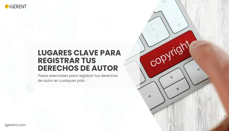 ¿Dónde se registran los derechos de autor?