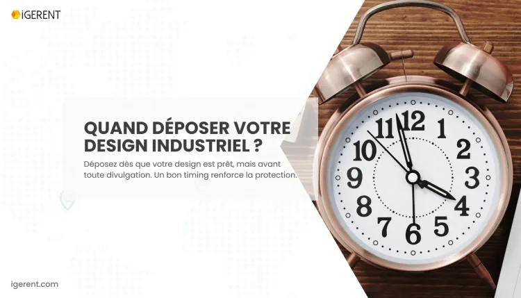 Quand faut-il enregistrer un dessin industriel ?
