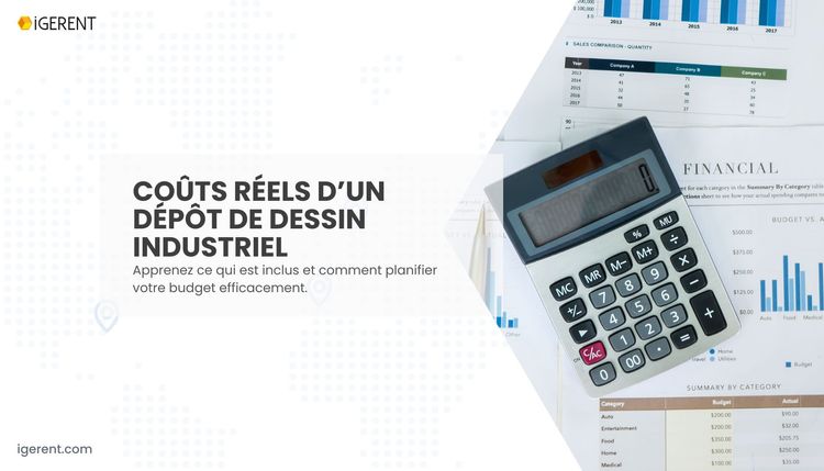 Combien coûte l’enregistrement d’un dessin industriel ?