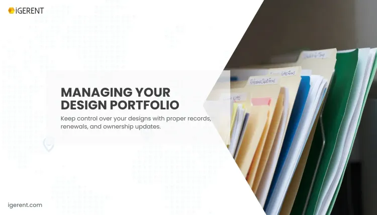 How do I maintain my design rights?