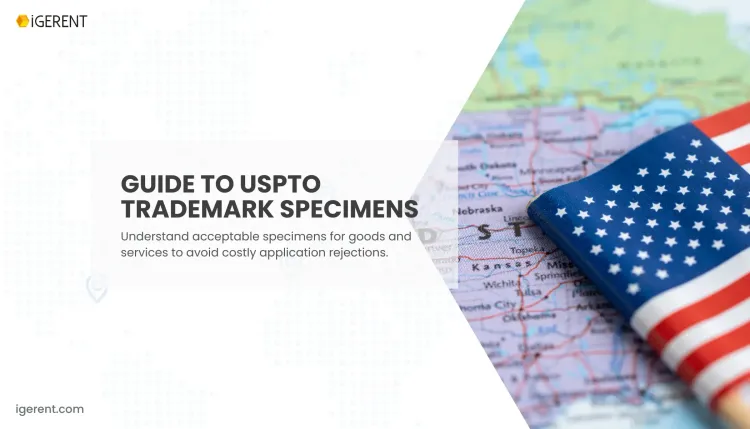 USPTO trademark specimen requirements