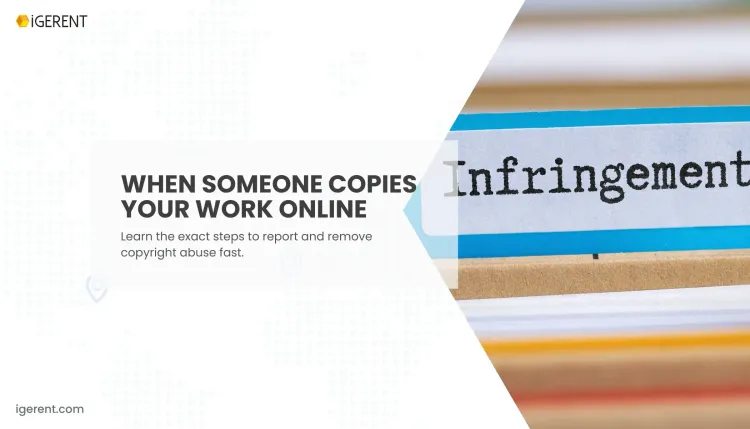 How to Report Copyright Infringement