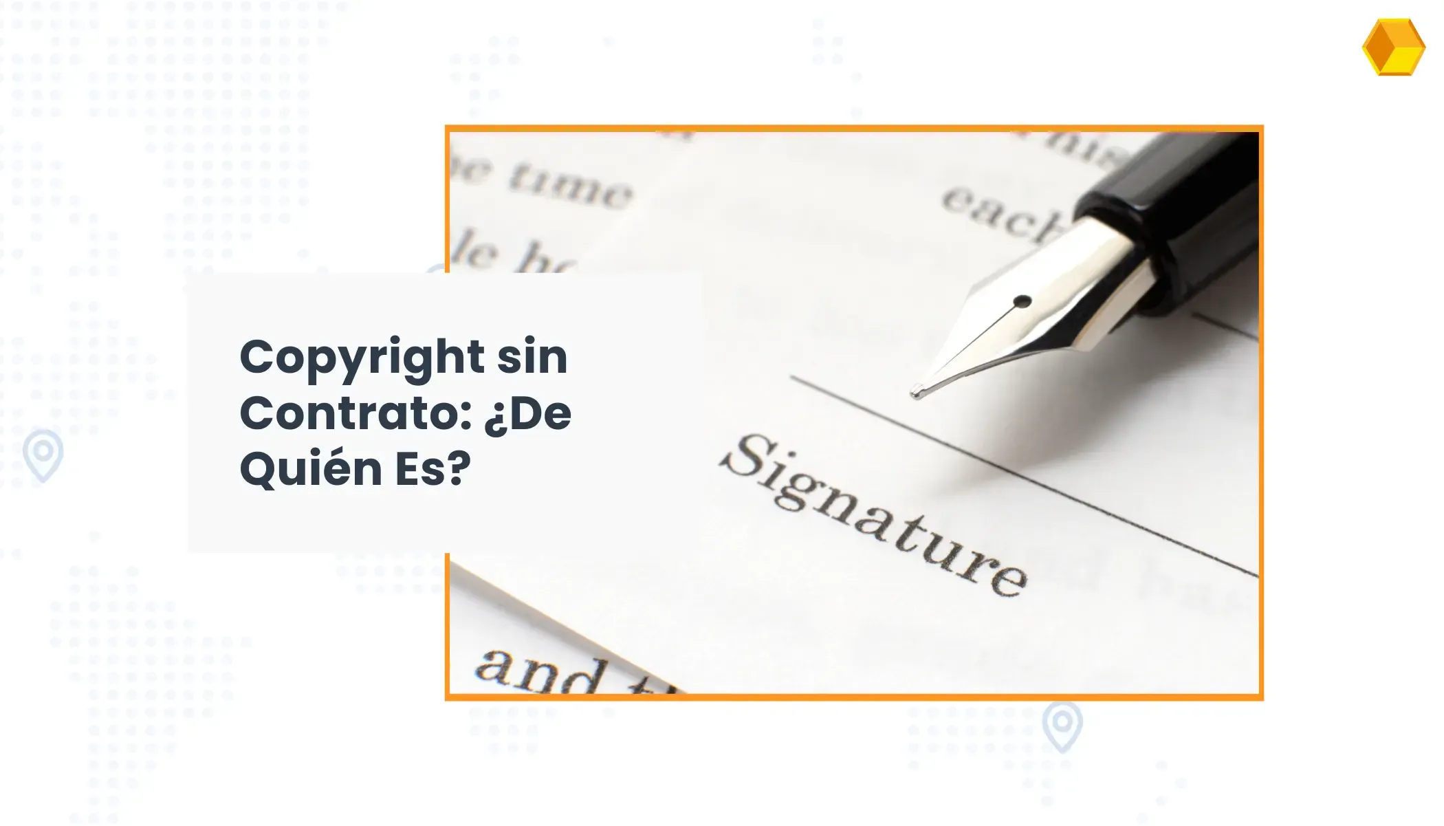 derechos de autor sin contrato