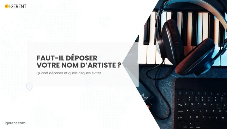 comment déposer un nom d artiste